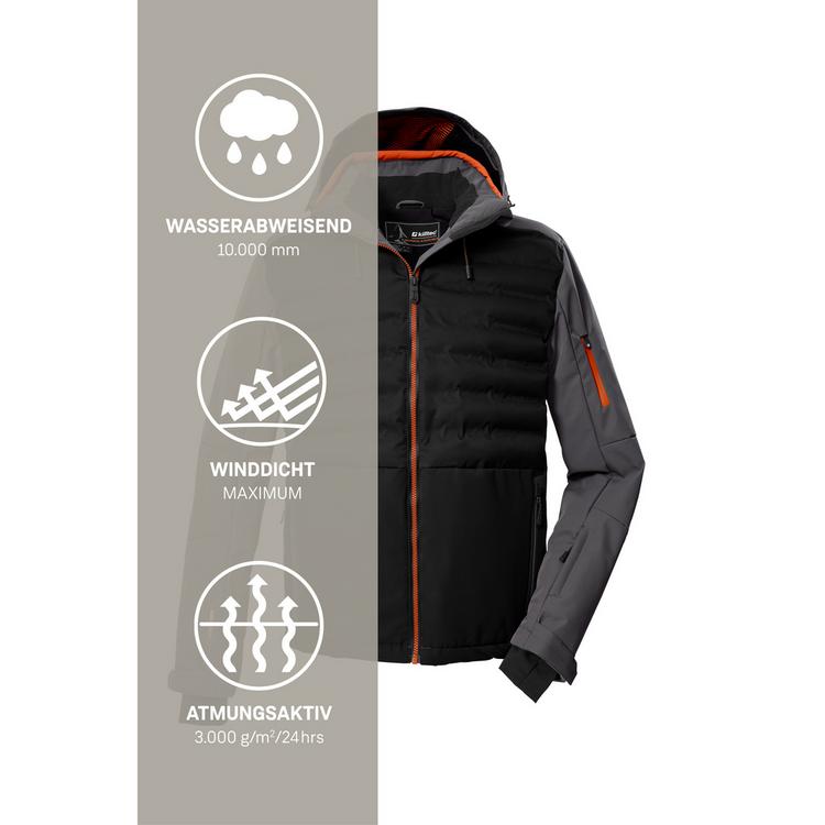 KILLTEC KILLTEC Skijacke Herren - Schwarz0110 - 4 | SportScheck