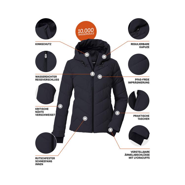 KILLTEC KILLTEC Skijacke Damen - Schwarz01106 - 3 | SportScheck