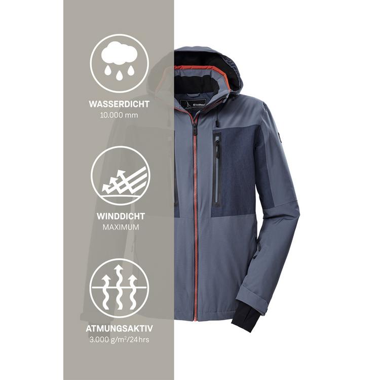 KILLTEC KILLTEC Skijacke Herren - Grau0647 - 5 | SportScheck