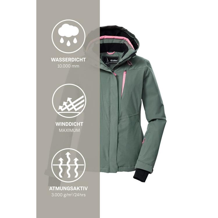 KILLTEC KILLTEC Skijacke Damen - Gr&uuml;n2048 - 5 | SportScheck