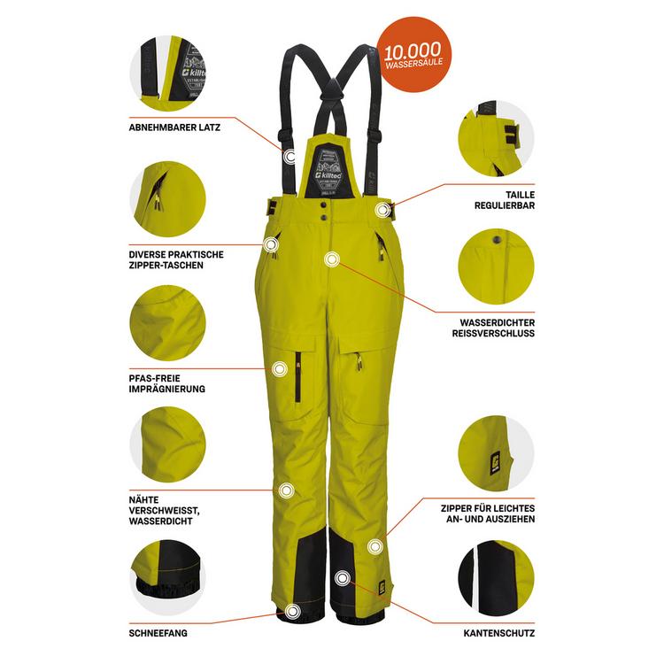 KILLTEC KILLTEC Skihose Kinder - Gr&uuml;n205 - 3 | SportScheck