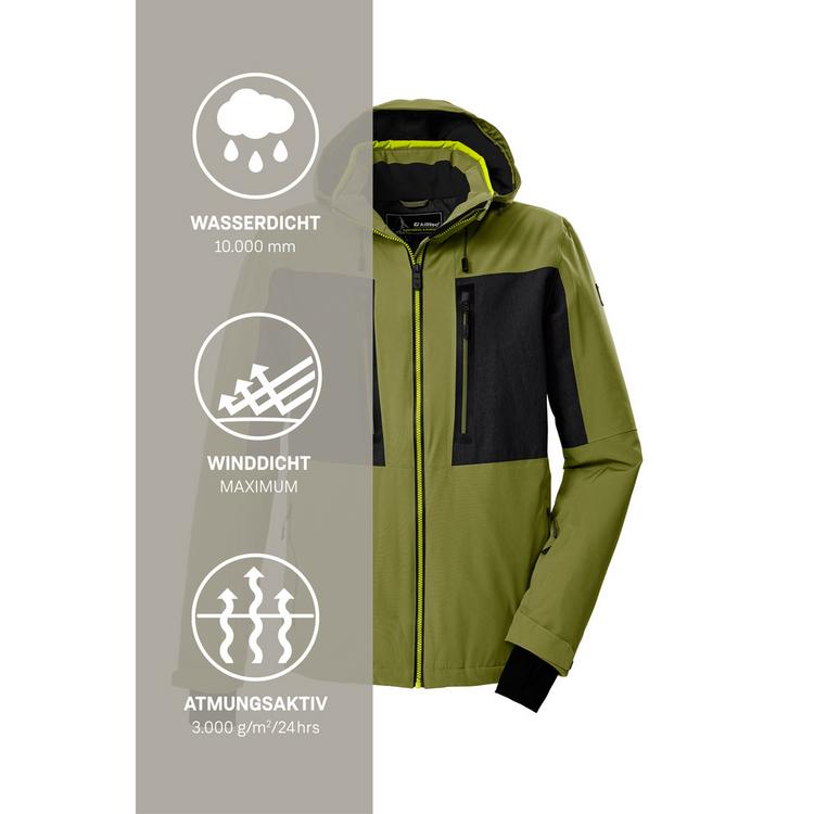 KILLTEC KILLTEC Skijacke Herren - Gr&uuml;n2058 - 4 | SportScheck