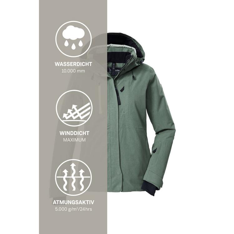 KILLTEC KILLTEC Skijacke Damen - Gr&uuml;n2048 - 5 | SportScheck