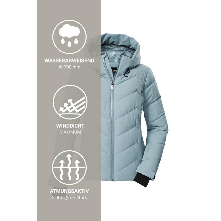 KILLTEC KILLTEC Skijacke Damen - Kristallblau - 4 | SportScheck