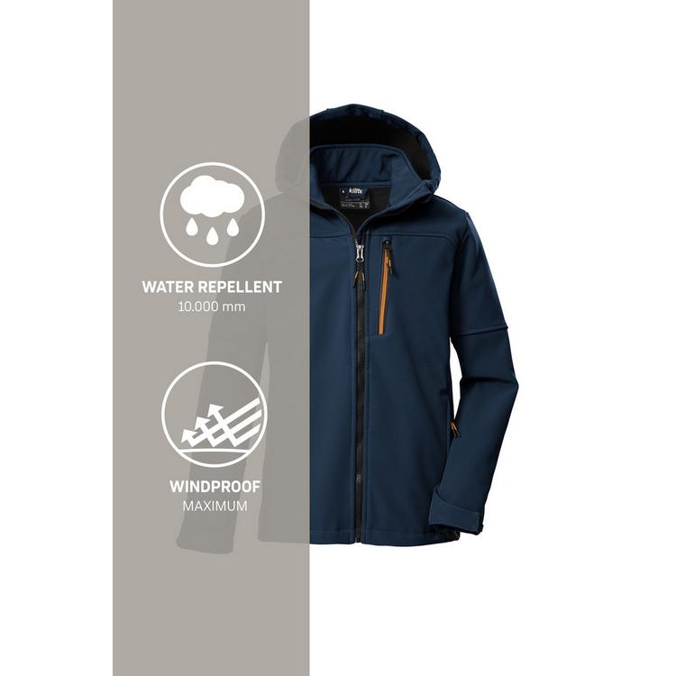 KILLTEC KILLTEC Softshelljacke Kinder - Blau3023 - 4 | SportScheck