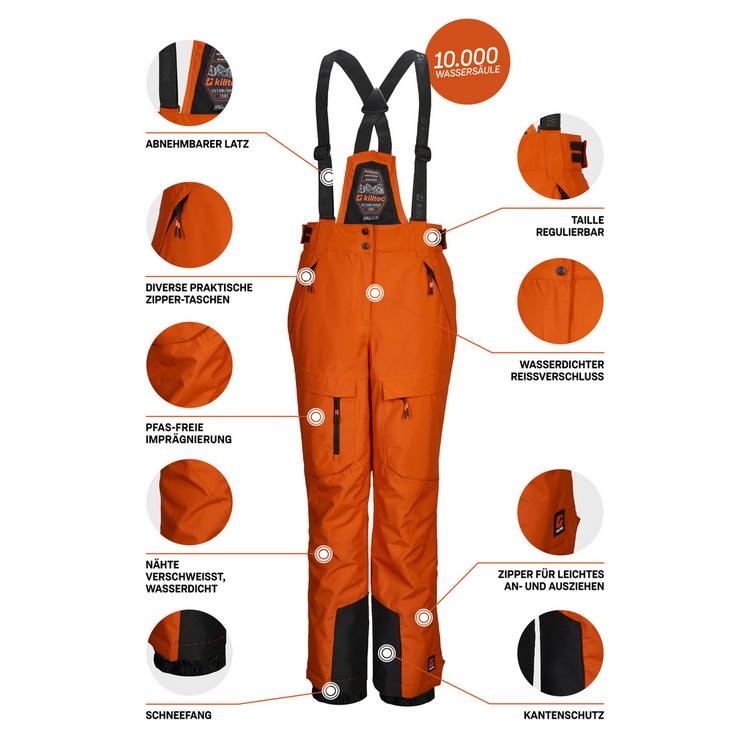 KILLTEC KILLTEC Skihose Kinder - Braun5917 - 3 | SportScheck