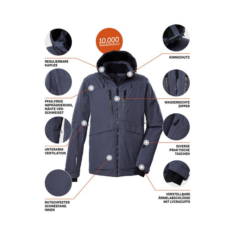 KILLTEC KILLTEC Skijacke Herren - Blau3068 - 3 | SportScheck