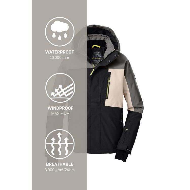 KILLTEC KILLTEC Skijacke Kinder - Schwarz0110 - 4 | SportScheck