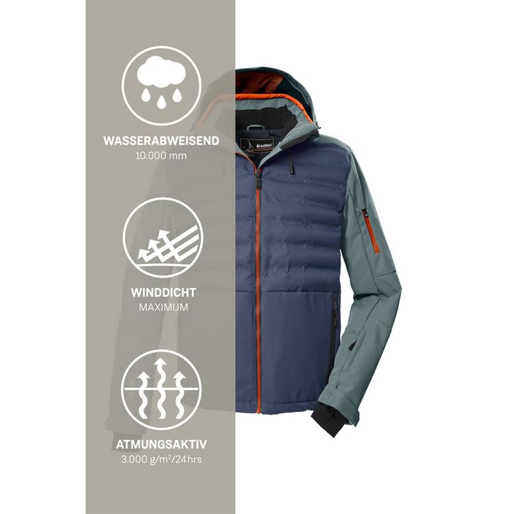 KILLTEC KILLTEC Skijacke Herren - Blau3023 - 4 | SportScheck