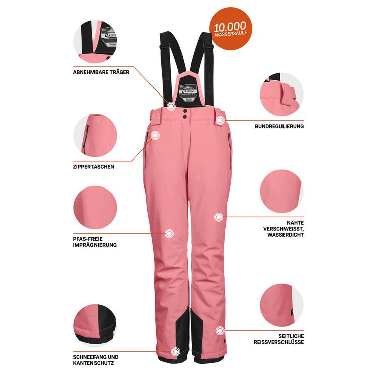 KILLTEC KILLTEC Skihose Damen - Pink4714 - 4 | SportScheck
