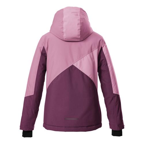 Rückansicht von KILLTEC Skijacke Kinder Rose4034