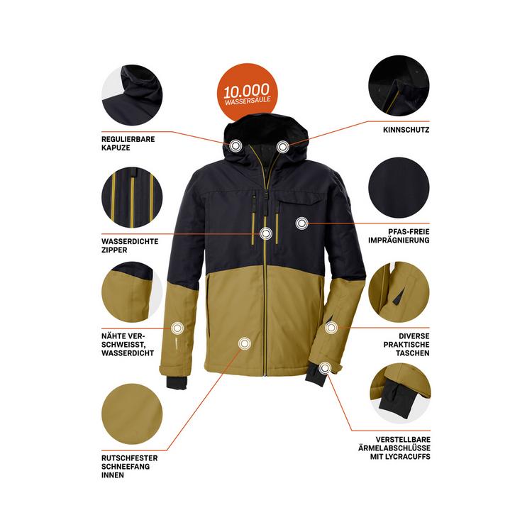 KILLTEC KILLTEC Skijacke Herren - Schwarz01106 - 3 | SportScheck