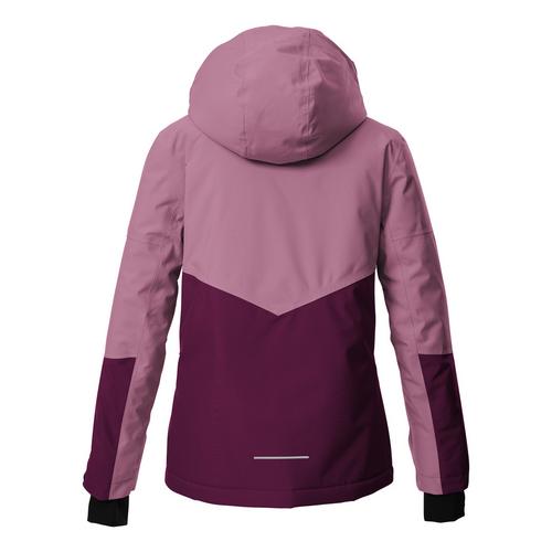 Rückansicht von KILLTEC Skijacke Kinder Rose4020