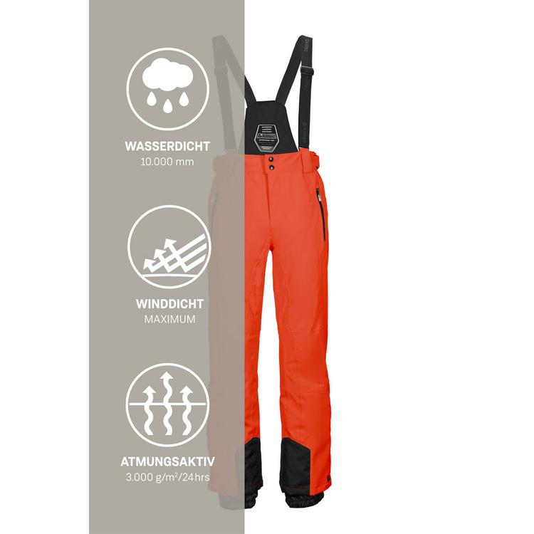 KILLTEC KILLTEC Skihose Herren - Dunkelorange - 4 | SportScheck