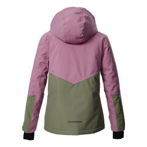 Rückansicht von KILLTEC Skijacke Kinder Rose4039