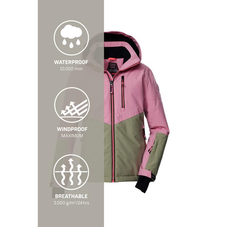 KILLTEC KILLTEC Skijacke Kinder - Rose4039 - 4 | SportScheck