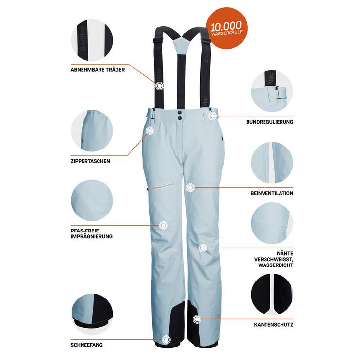 KILLTEC KILLTEC Skihose Damen - Kristallblau - 3 | SportScheck