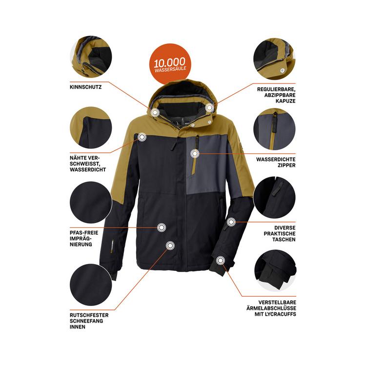 KILLTEC KILLTEC Skijacke Herren - Schwarz01106 - 3 | SportScheck