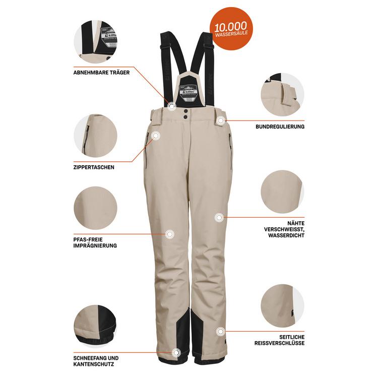 KILLTEC KILLTEC Skihose Damen - Grau0648 - 4 | SportScheck