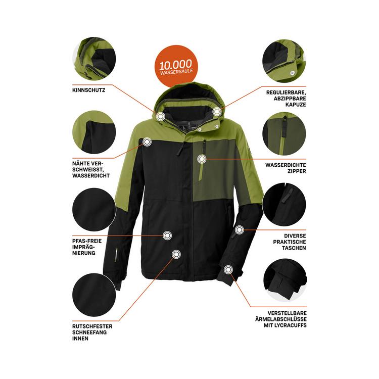 KILLTEC KILLTEC Skijacke Herren - Schwarz0110 - 3 | SportScheck
