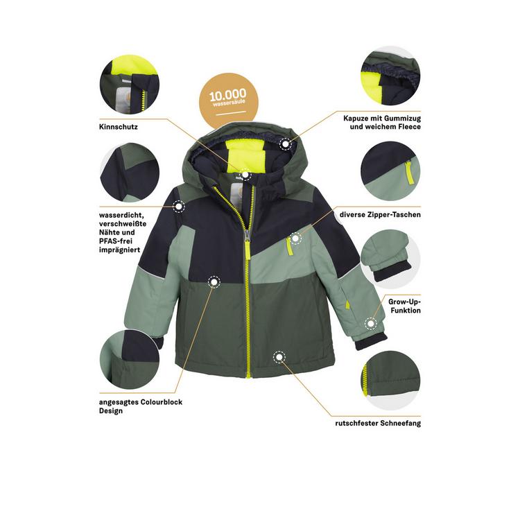 first instinct by killtec first instinct by killtec FISW 42 MNS SKI JCKT Softshelljacke Kinder - Moos1528 - 3 | SportScheck