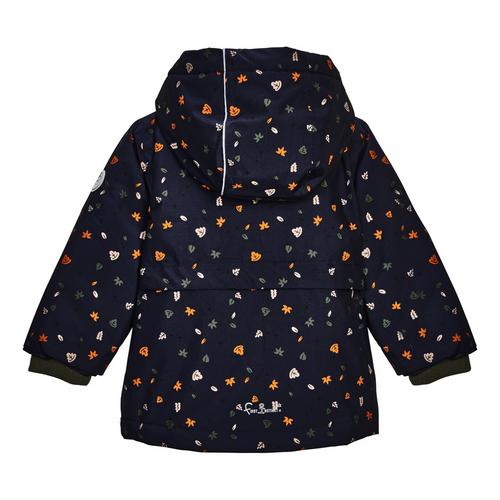 Rückansicht von first instinct by killtec FIOW 55 MNS JCKT Softshelljacke Kinder Blau3044