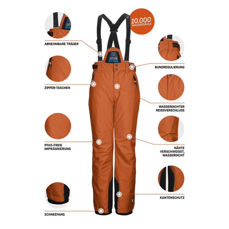 KILLTEC KILLTEC Skihose Kinder - Braun5917 - 3 | SportScheck