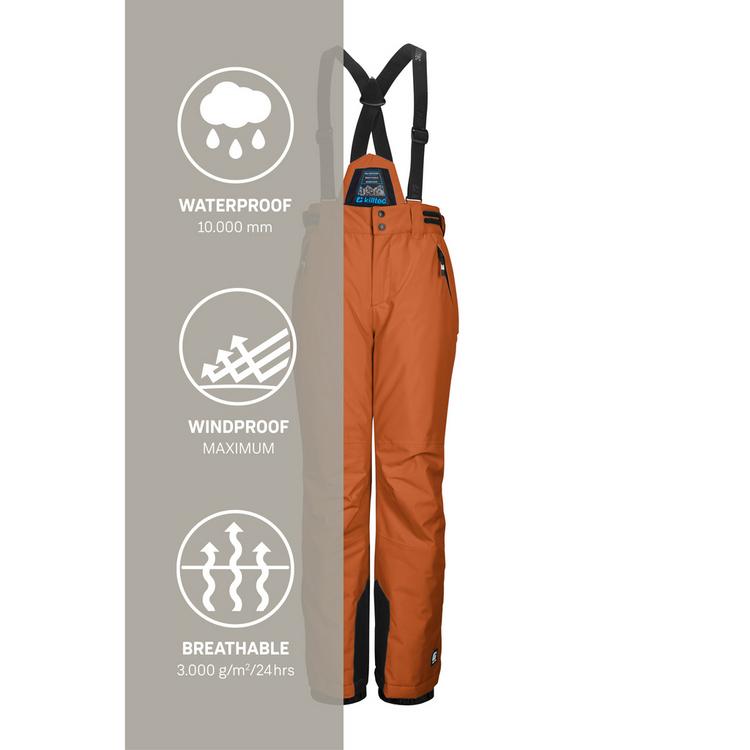 KILLTEC KILLTEC Skihose Kinder - Braun5917 - 4 | SportScheck