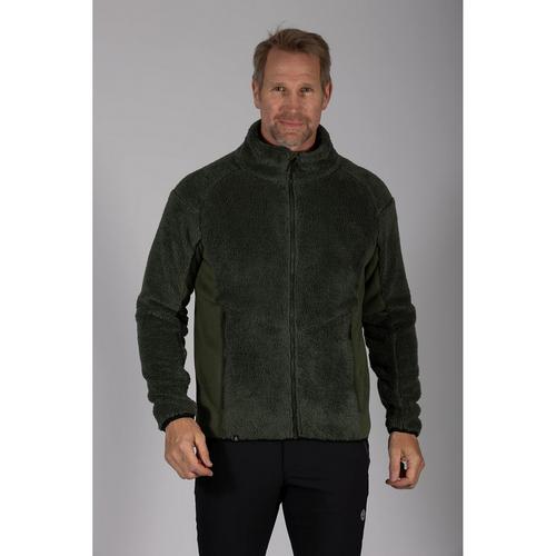 Rückansicht von Maul Sport Göteborg Fleecejacke Fleecejacke Herren Tannengrün216