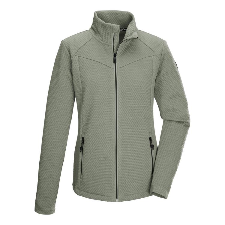 KILLTEC KILLTEC KOW 2 WMN FLX JCKT Fleecejacke Damen - Gr&uuml;n2046 - 0 | SportScheck