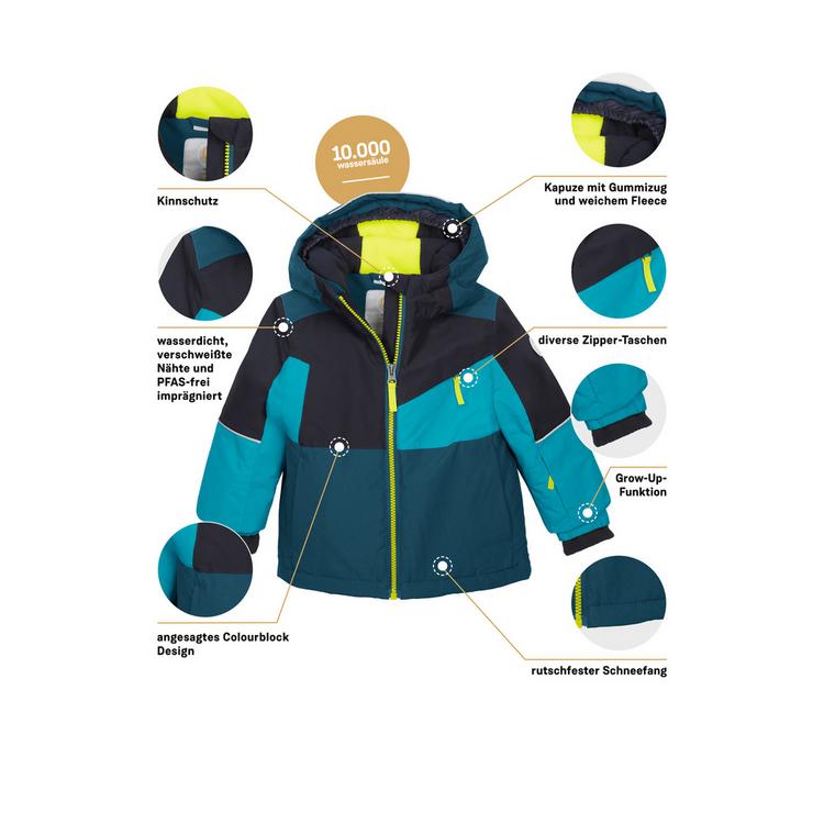 first instinct by killtec first instinct by killtec FISW 42 MNS SKI JCKT Softshelljacke Kinder - Petrol2510 - 3 | SportScheck