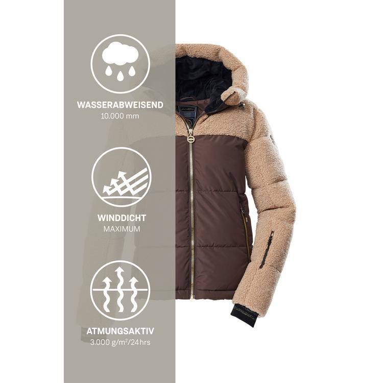 KILLTEC KILLTEC KSW 111 WMN SKI QLTD JCKT Skijacke Damen - Dunkelbraun - 4 | SportScheck