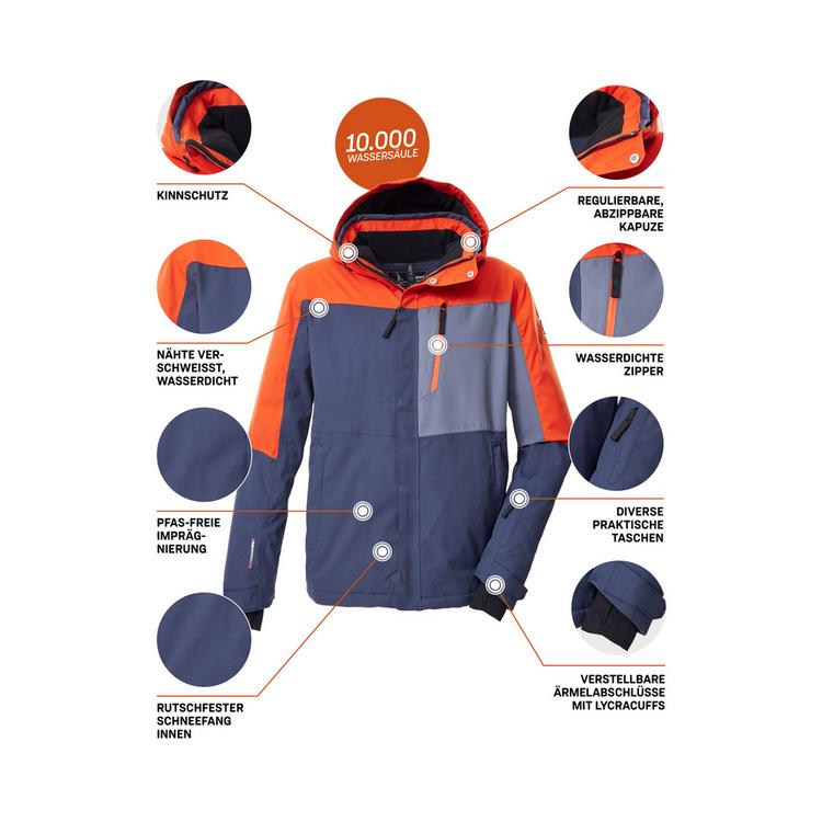 KILLTEC KILLTEC Skijacke Herren - Blau3023 - 4 | SportScheck
