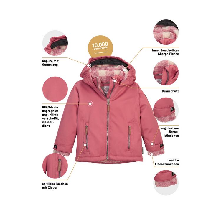 first instinct by killtec first instinct by killtec FIOW 56 MNS JCKT Softshelljacke Kinder - Rose4027 - 3 | SportScheck