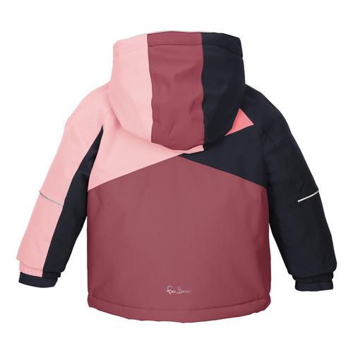 Rückansicht von first instinct by killtec FISW 41 MNS SKI JCKT Softshelljacke Kinder Rose4027