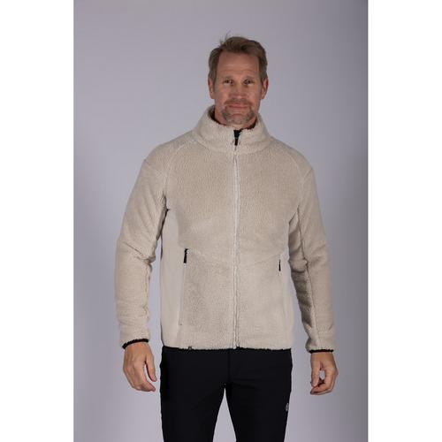 Rückansicht von Maul Sport Göteborg Fleecejacke Fleecejacke Herren Beige801