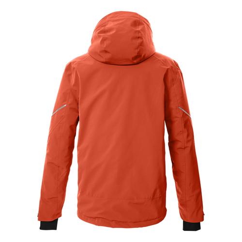 Rückansicht von KILLTEC KSW 50 MN SKI JCKT Skijacke Herren Dunkelorange