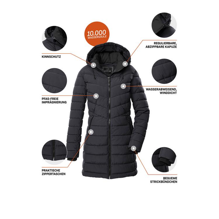 G.I.G.A. DX by killtec G.I.G.A. DX by killtec GW 74 WMN QLTD PRK Funktionsmantel Damen - Blau3044 - 3 | SportScheck