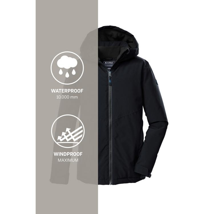 KILLTEC KILLTEC KOW 221 BYS JCKT Softshelljacke Kinder - Schwarz01106 - 4 | SportScheck