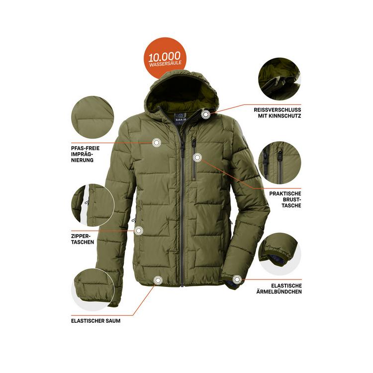 G.I.G.A. DX by killtec G.I.G.A. DX by killtec GW 72 MN QLTD JCKT Funktionsjacke Herren - Gr&uuml;n207 - 3 | SportScheck