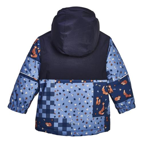 Rückansicht von first instinct by killtec FISW 43 MNS SKI JCKT Softshelljacke Kinder Blau3044