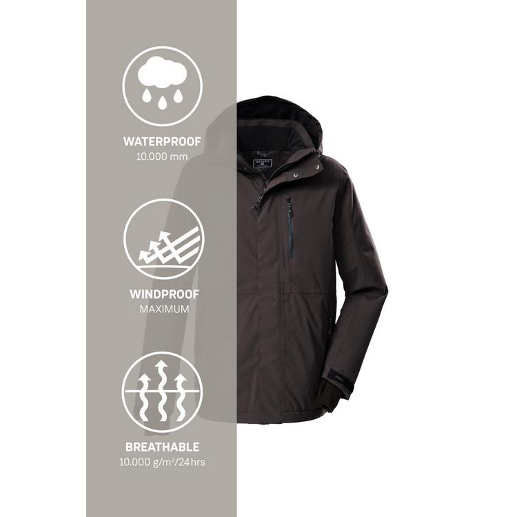KILLTEC KILLTEC KOW 89 MN JCKT Funktionsjacke Herren - Braun5941 - 4 | SportScheck