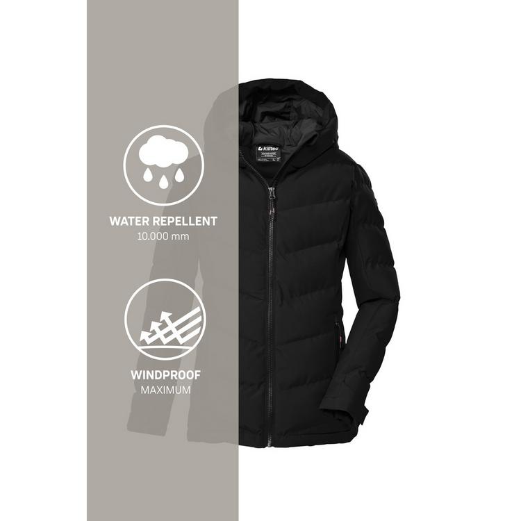 KILLTEC KILLTEC KOW 220 GRLS QLTD JCKT Softshelljacke Kinder - Schwarz0110 - 4 | SportScheck