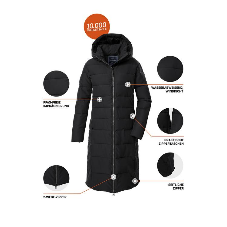 G.I.G.A. DX by killtec G.I.G.A. DX by killtec GW 88 WMN QLTD CT Funktionsmantel Damen - Schwarz0110 - 3 | SportScheck