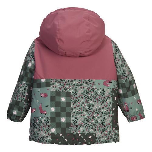 Rückansicht von first instinct by killtec FISW 43 MNS SKI JCKT Softshelljacke Kinder Rose4027