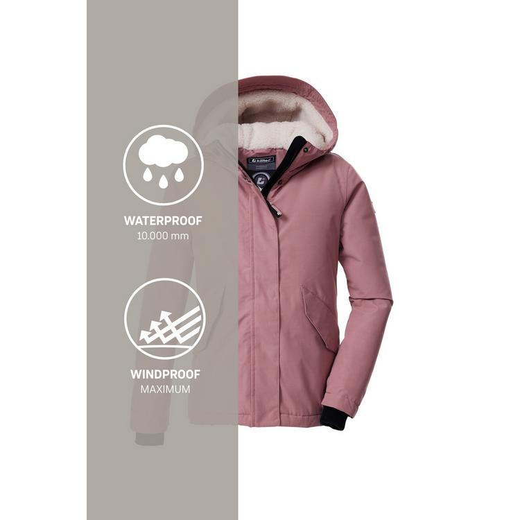 KILLTEC KILLTEC KOW 235 GRLS JCKT Softshelljacke Kinder - Rose4015 - 4 | SportScheck