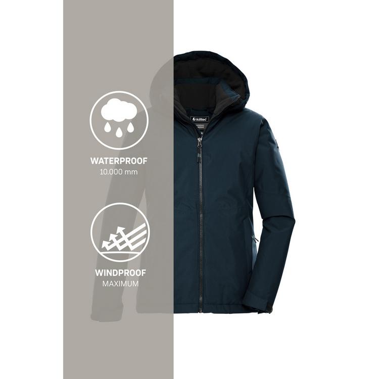 KILLTEC KILLTEC KOW 217 GRLS JCKT Softshelljacke Kinder - Blau3023 - 4 | SportScheck