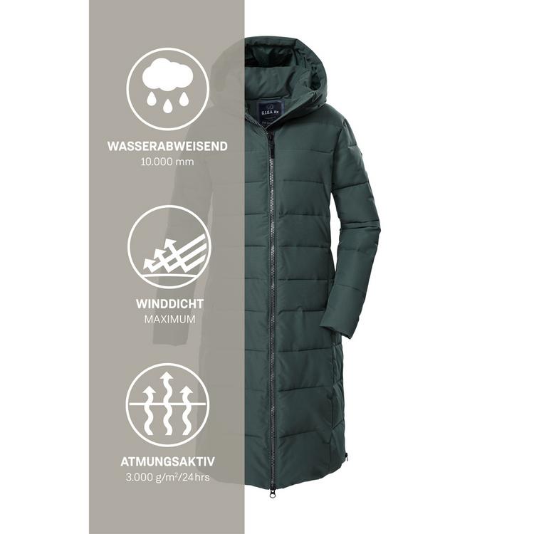 G.I.G.A. DX by killtec G.I.G.A. DX by killtec GW 88 WMN QLTD CT Funktionsmantel Damen - Gr&uuml;n2069 - 5 | SportScheck