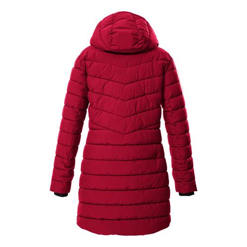 Rückansicht von G.I.G.A. DX by killtec GW 74 WMN QLTD PRK Funktionsmantel Damen Dunkelrot