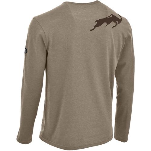 Rückansicht von Maul Sport Spitzbub 2XT 1/1 Funktionssh Langarmshirt Herren Beige801